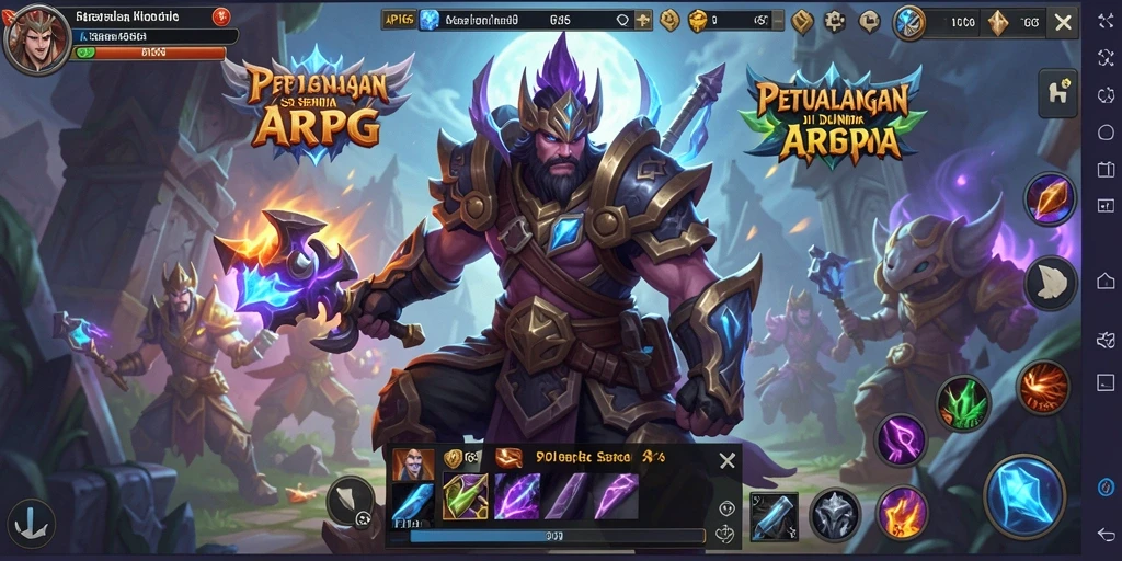 Gameplay seru dalam dunia ARPG API66 dengan pertarungan yang menakjubkan.