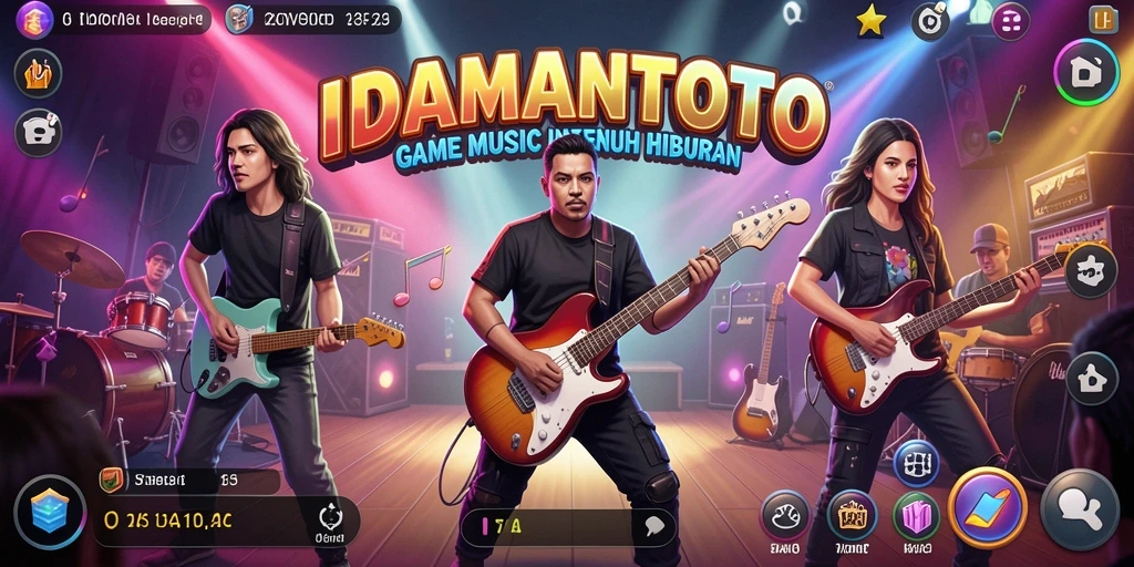 Tampilan gameplay IDAMANTOTO yang penuh warna dan interaktif.