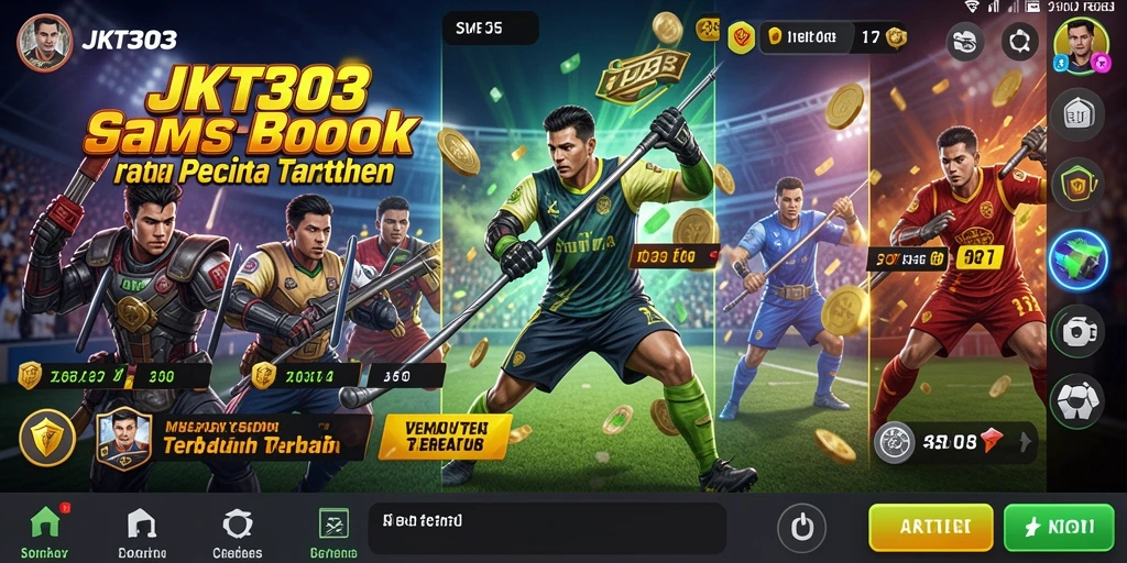 Screenshot JKT303 menunjukkan intensitas taruhan olahraga yang menarik.