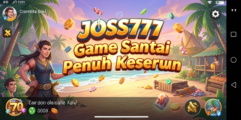 Tampilan menarik dari gameplay JOSS777 yang penuh tantangan.