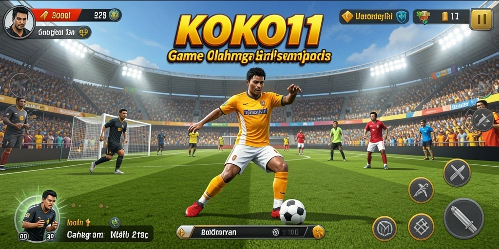 Tampilan gameplay KOKO11 yang seru dan penuh aksi.