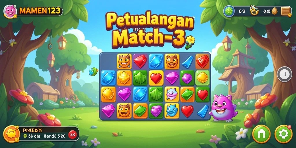 Tampilan menarik dari permainan MAMEN123 yang mengasyikkan.